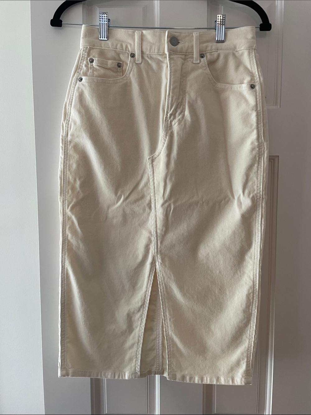 Veronica Beard Fine Corduroy Skirt